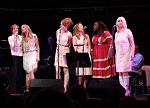 Performing on stage with Elizabeth Cook, Brennen Leigh, Hannah Rickard, Yolanda Quartey, and Lou Dalgleish